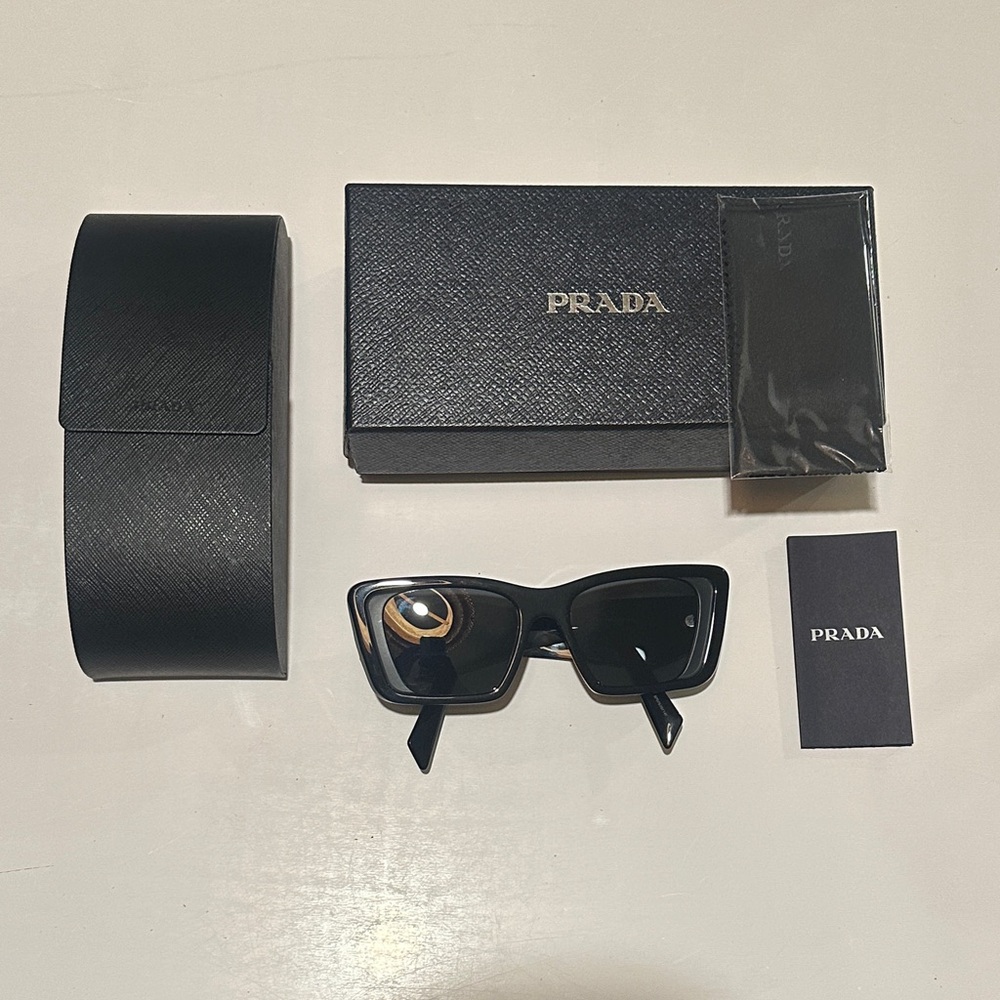 Prada PR 08YS Black Sunglasses